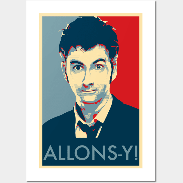 Allons-y! Wall Art by StewNor